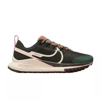 Женские кроссовки Nike React Pegasus Trail 4 Sequoia Guava Ice зеленый янтарно-коричневый Emerald-Rise DJ6159-300 36.5