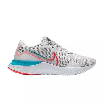Женские кроссовки Nike Renew Run Oracle Aqua Crimson White Summit-White Black CK6360-101