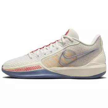 Женские кроссовки Nike Sabrina 1 Grounded Cream Light-Bone Laser-Orange FQ3381-002 40.5