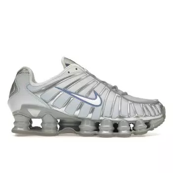 Женские кроссовки Nike Shox TL Metallic Platinum Blue Tint Polar White FQ2775-001 35.5