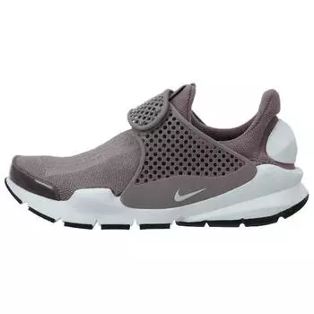 Женские кроссовки Nike Sock Dart Taupe Grey бело-черные 848475-201 35.5
