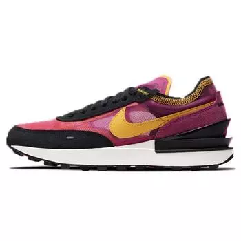 Женские кроссовки Nike Waffle One Active Fuchsia Pink Black Coconut-Milk DC2533-600 36.5