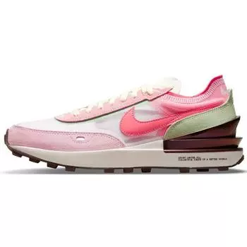 Женские кроссовки Nike Waffle One Rawdacious розово-белые розово-соленые DM5452-161 36.5