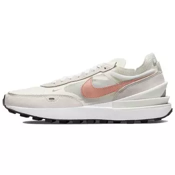 Женские кроссовки Nike Waffle One Sail Rose Whisper белые черные DN4696-102 36