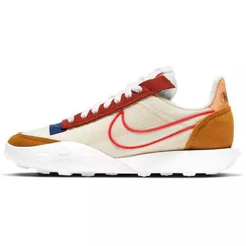 Женские кроссовки Nike Waffle Racer 2X Monarch Коричневые жемчужно-белые Hyper-Crimson CK6647-800 38.5