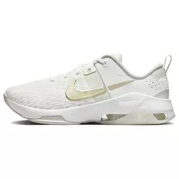 Женские кроссовки Nike Zoom Bella 6 Premium Summit White Gold Sea-Glass Light-Lemon-Twist Metallic-Gold-Star FJ1589-100 39