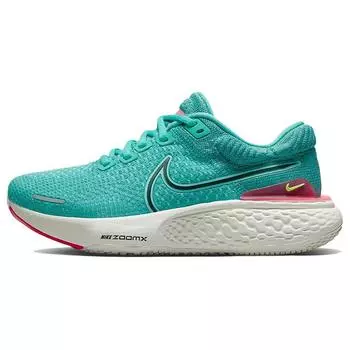 Женские кроссовки Nike ZoomX Invincible Run Flyknit 2 Washed Teal Green Pink-Prime Barely-Green DC9993-300 35.5