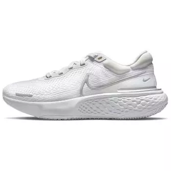 Женские кроссовки Nike ZoomX Invincible Run Flyknit White Metallic Silver Pure-Platinum CT2229-101 35.5
