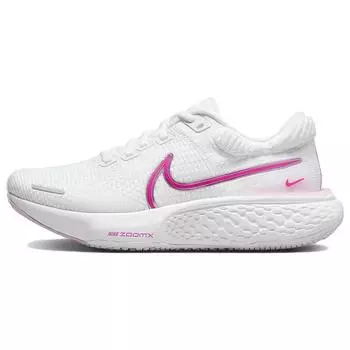 Женские кроссовки Nike ZoomX Invincible Run Flyknit 2 White Pink Prime DC9993-100 37.5