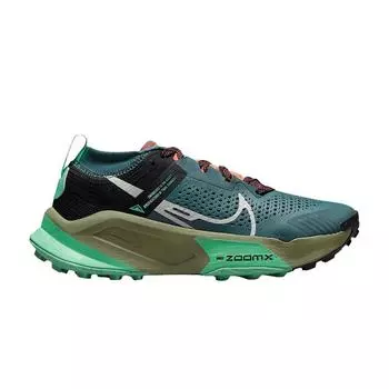 Женские кроссовки Nike ZoomX Zegama Mineral Slate Green Black Green-Glow DH0625-300 35.5