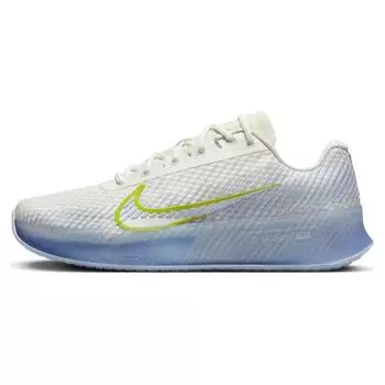 Женские кроссовки NikeCourt Air Zoom Vapor 11 HC Cobalt Bliss Cactus кремового цвета с парусом Bright-Cactus DR6965-103 38.5