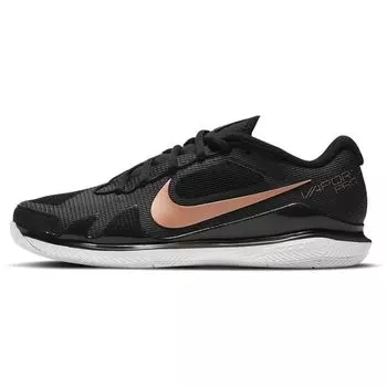 Женские кроссовки NikeCourt Air Zoom Vapor Pro Black Metallic Red Bronze White CZ0222-024 36