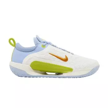 Женские кроссовки NikeCourt Zoom NXT HC Sail Cobalt Bliss кремового цвета Desert-Ochre DV3282-103 38.5
