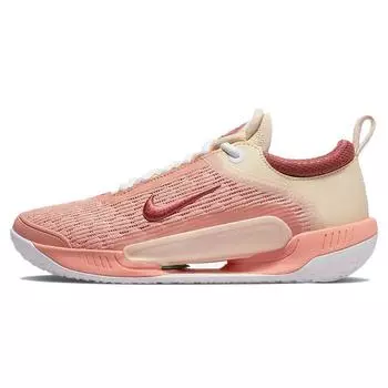 Женские кроссовки NikeCourt Zoom NXT Light Madder Root розово-белые жемчужно-белые DH0222-816 35.5