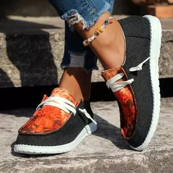 Женские кроссовки, новые, летние, осенние, удобные, повседневные, кроссовки, женские, удобные, парусиновые, женские, брендовые, модные, плоские мокасины 36 чёрный