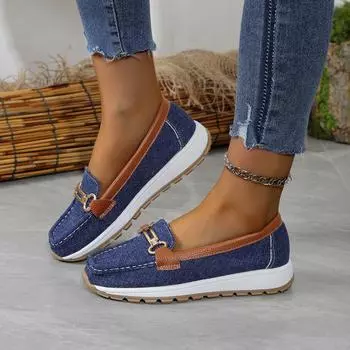 Женские кроссовки Новые повседневные лоферы на плоской подошве Дизайнерская обувь для женщин Модные нескользящие мягкие плоские кроссовки для женщин Zapatos De Mujer 36