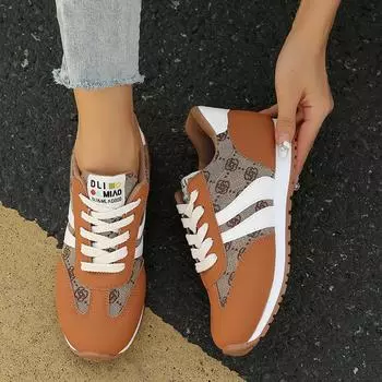 Женские кроссовки Новые повседневные модные туфли Женские универсальные кроссовки для бега Дышащая ткань Surface Кроссовки женские Zapatos De Mujer 36 верблюд