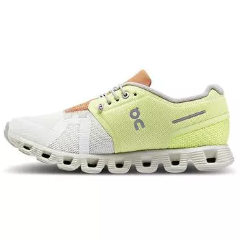 Женские кроссовки ON Cloud 5 Hay Ice белые 59.98362 37