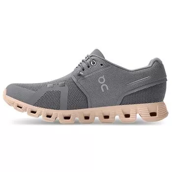 Женские кроссовки ON Cloud 5 Zinc Shell серые 59.98883 36.5