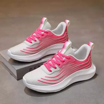 Женские кроссовки, повседневные удобные модные нескользящие весенние туфли высокого качества с дышащей сеткой, уличная женская вулканизированная обувь 36
