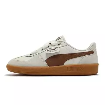 Женские кроссовки Puma Palermo Wide Lace SD Frosted Ivory Brown Mushroom Cream 402109-03 35.5