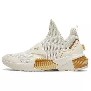 Женские кроссовки Puma Provoke XT Mid White Team Gold 194111-02