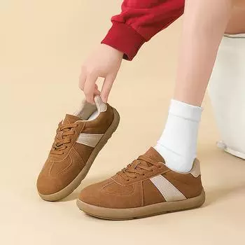 Женские кроссовки с мягкой подошвой, удобные для ходьбы на открытом воздухе, легкие рабочие кроссовки, обувь для бега, тренировок, модная спортивная обувь 35 коричневый