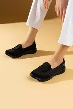 Женские кроссовки с удобной эластичной подошвой на сетке 10-1020-24WT