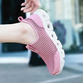 Женские кроссовки сетчатые дышащие повседневные туфли для пары большие размеры 36-48 модные спортивные кроссовки легкие ленивые кроссовки Zapatos De Mujer 47