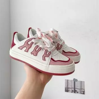 Женские кроссовки смешанной партии, осенние новые резиновые латексные стельки с мягкой подошвой, легкие модные повседневные кроссовки для детей 35