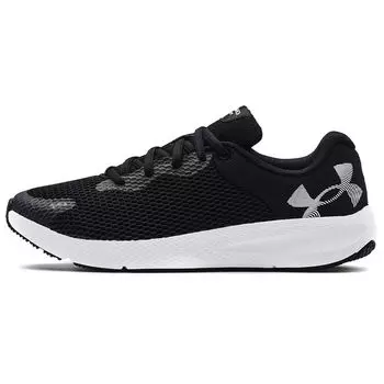 Женские кроссовки Under Armour Charged Pursuit 2 Big Logo Black Jet Grey 3024143-002