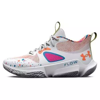 Женские кроссовки Under Armour Flow Breakthru 3 LE Polka Dots White Pink-Edge 3026761-100 36