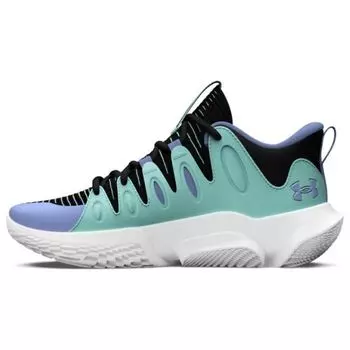 Женские кроссовки Under Armour Flow Breakthru 4 Start Of Season Бирюзово-бирюзовый черный 3026833-300 40