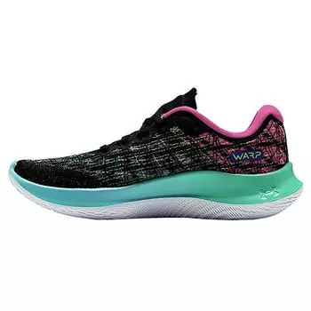 Женские кроссовки Under Armour Flow Velociti Wind 2 Speed Overdrive Black Blue-Foam Royal 3026800-001 36