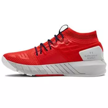 Женские кроссовки Under Armour Project Rock 2 Blood Orange Halo-Grey 3022398-604
