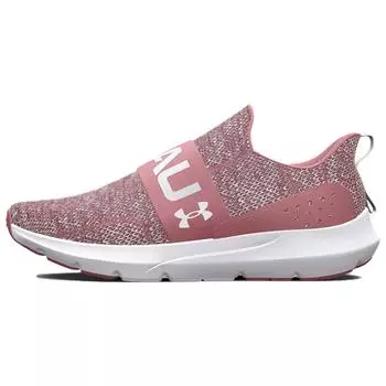 Женские кроссовки Under Armour Surge 3 Slip Pink Elixir, серебристый металлик 3026507-601 35.5