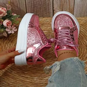 Женские кроссовки, увеличивающие рост, повседневная обувь для школьников и студентов, легкие кроссовки для пар, большие размеры 35-44 EU: 37