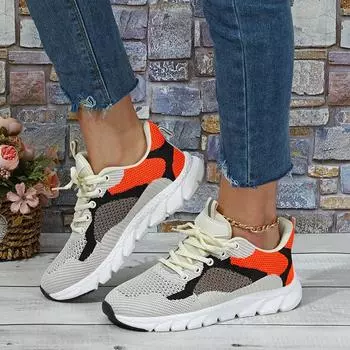 Женские кроссовки, увеличивающие рост, повседневная обувь для школьников и студентов, легкие кроссовки для пар, большие размеры 35-45 EU: 35 розовый