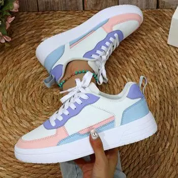 Женские кроссовки, увеличивающие рост, повседневная обувь для школьников и студентов, легкие кроссовки для пар, большие размеры 35-45 EU: 37