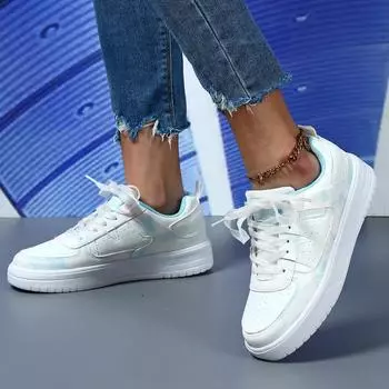 Женские кроссовки, увеличивающие рост, повседневная обувь для школьников и студентов, легкие кроссовки для пар, большие размеры 35-45 EU: 37