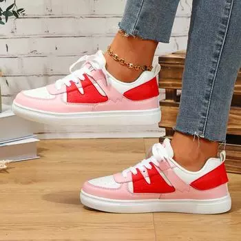 Женские кроссовки, увеличивающие рост, повседневная обувь для школьников и студентов, легкие кроссовки для пар, большие размеры 35-45 EU: 35