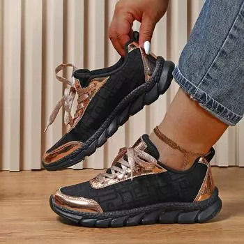 Женские кроссовки, увеличивающие рост, повседневная обувь для школьников и студентов, легкие кроссовки для пар, большие размеры 35-45 EU: 35