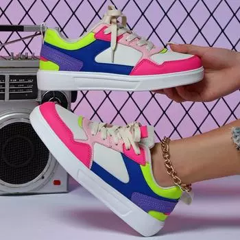 Женские кроссовки, увеличивающие рост, повседневная обувь для школьников и студентов, легкие кроссовки для пар, большие размеры 35-44 EU: 37