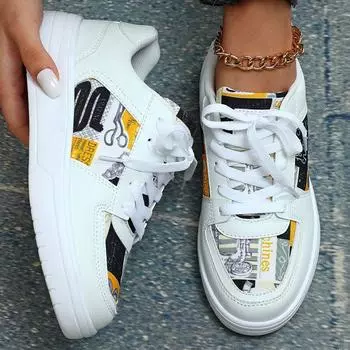 Женские кроссовки, увеличивающие рост, повседневная обувь для школьников и студентов, легкие кроссовки для пар, большие размеры 35-44 EU: 35