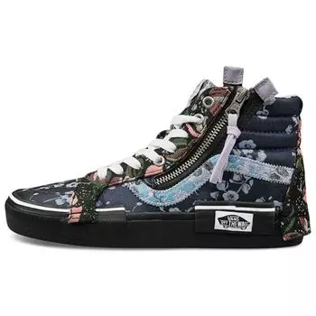 Женские кроссовки Vans Sk8-Hi Reissue CAP Florals, черная парча VN0A3WM1XHQ