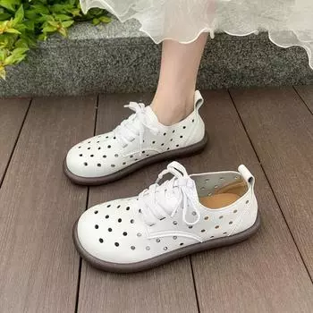 Женские кроссовки Весна и Осень Неглубокие модные кроссовки Удобные Легкие уличные кроссовки Дизайнерская обувь для женщин 35 чёрный