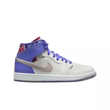 Женские кроссовки W Jordan 1 Mid Floral FD4331-121