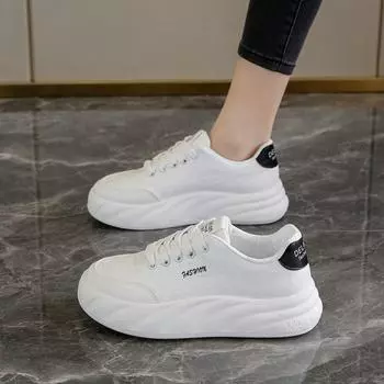 Женские кроссовки в стиле пэчворк на шнуровке на плоской подошве для женщин Легкие женские туфли Классические универсальные Zapatillas De Mujer 35