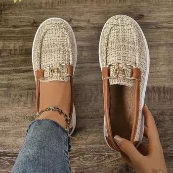 Женские кроссовки весна и осень новые женские кроссовки большого размера с круглым носком и низким верхом удобные женские туфли размер 36-43 36 бежевый