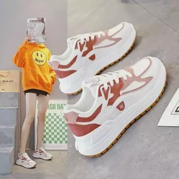 Женские кроссовки весна-лето 2025, белые, мягкая подошва K6902 Size 38